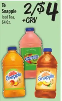 El Super Snapple Iced Tea offer