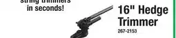 Menards 16 Hedge Trimmer Attachment offer