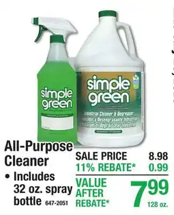 Menards All-Purpose Cleaner offer