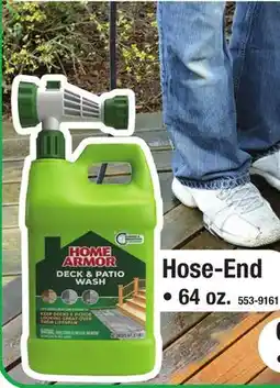 Menards Hose-End offer