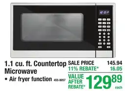 Menards 1.1 cu. ft. Countertop Microwave offer