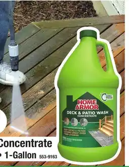 Menards Concentrate Deck & Patio Exterior Wash offer