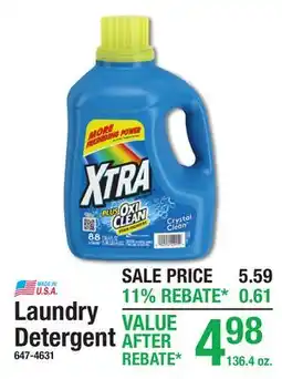 Menards Laundry Detergent offer