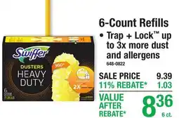 Menards 6-Count Refills offer