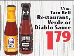 Eurofresh Market Taco Bell Restaurant, Verde or Diablo Sauce offer