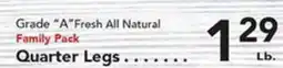 Eurofresh Market Quarter Legs offer
