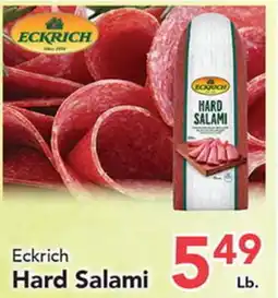 Eurofresh Market Eckrich Hard Salami offer