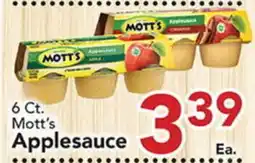 Eurofresh Market Mott's Applesauce offer