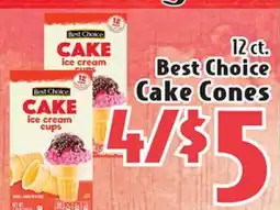 Eurofresh Market Best Choice Cake Cones offer