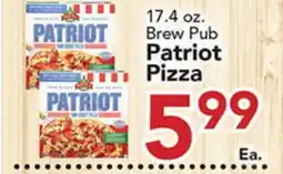 Eurofresh Market 17.4 oz. Brew Pub Patriot Pizza offer