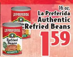 Eurofresh Market La Preferida Authentic Refried Beans offer