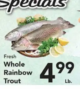 Eurofresh Market Fresh Whole Rainbow Trout offer