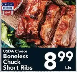 Eurofresh Market USDA Choice Boneless Chuck Short Ribs offer