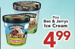 Eurofresh Market Pint Ben & Jerrys Ice Cream offer