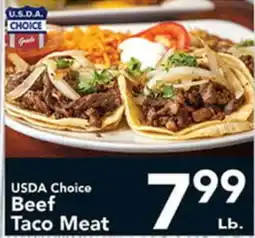 Eurofresh Market USDA Choice Beef Taco Meat offer