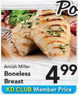 Eurofresh Market Amish Miller Boneless Breast offer