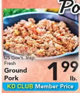 Eurofresh Market US Gov't. Insp. Fresh Ground Pork offer