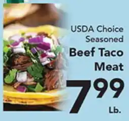 Eurofresh Market USDA Choice Seasoned Beef Taco Meat offer