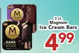 Eurofresh Market 3 ct. Magnum Ice Cream Bars offer