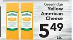 Eurofresh Market Greenridge Yellow American Cheese offer