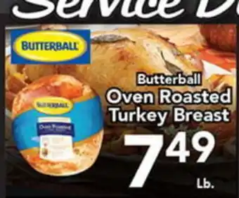 Eurofresh Market Butterball Oven Roasted Turkey Breast offer