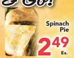 Eurofresh Market Spinach Pie offer