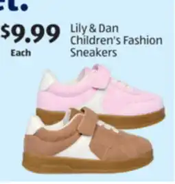 Aldi Lily & Dan Children's Fashion Sneakers offer