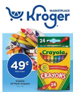 Kroger Crayola offer