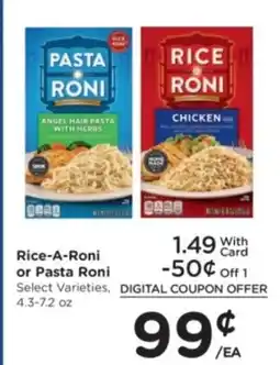 Kroger Rice-A-Roni or Pasta Roni offer