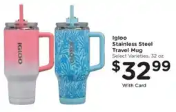Kroger Igloo stainless steel travel mug offer