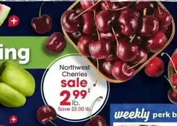 Giant Eagle Northwest cherries offer