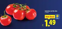 Lidl Tomatoes on the vine offer