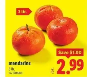 Lidl Mandarins offer