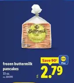 Lidl Frozen buttermilk pancakes offer