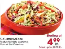 Giant Eagle Gourmet Salads offer