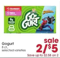 Giant Eagle Gogurt offer