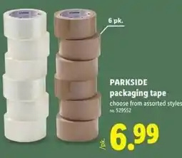 Lidl PARKSIDE packaging tape offer