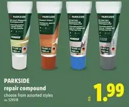 Lidl PARKSIDE repair compound offer