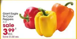 Giant Eagle Giant Eagle Tri-Color Peppers offer