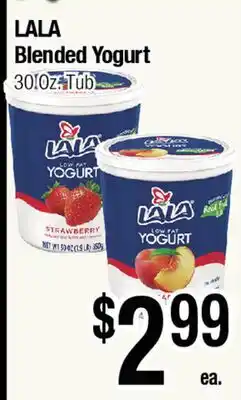 Big Saver Foods LALA Blended Yogurt offer