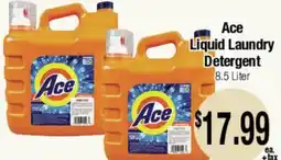Big Saver Foods Ace Liquid Laundry Detergent offer