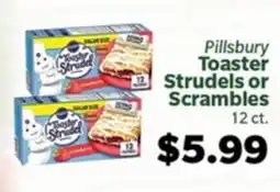 Living Fresh Market Pillsbury Toaster Strudels or Scrambles offer