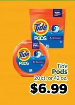 Living Fresh Market Tide Pods offer