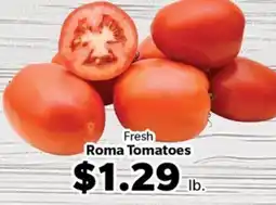 Living Fresh Market Fresh Roma Tomatoes offer