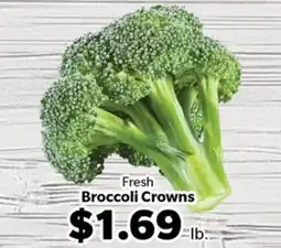 Living Fresh Market Fresh Broccoli Crowns offer