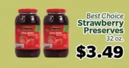 Living Fresh Market Best Choice Strawberry Preserves offer
