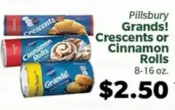 Living Fresh Market Pillsbury Grands! Crescents or Cinnamon Rolls offer