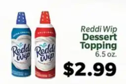 Living Fresh Market Reddi Wip Dessert Topping offer