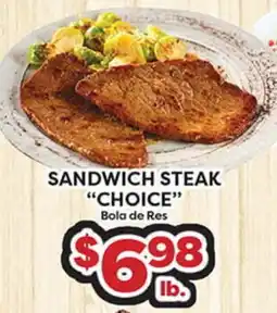 Torres Supermercado SANDWICH STEAK CHOICE offer