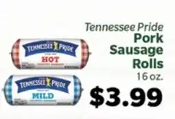 Living Fresh Market Tennessee Pride Pork Sausage Rolls offer